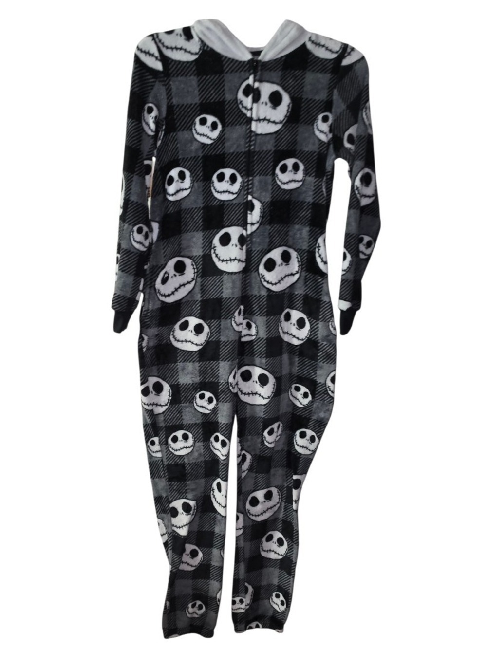 Disney Nightmare Before Christmas Union Suit Hood Large